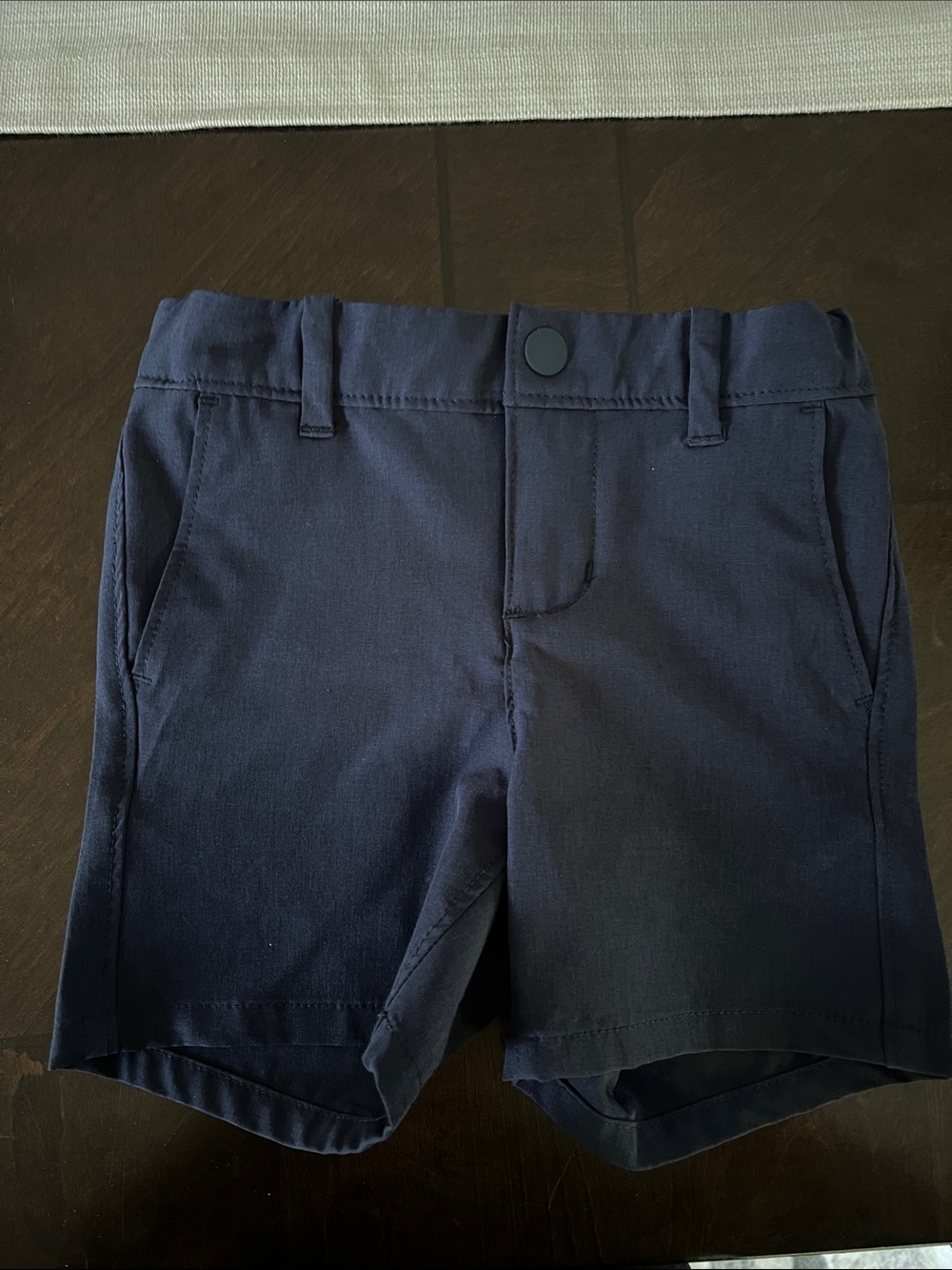 Janie and Jack Navy Cotton Shorts
